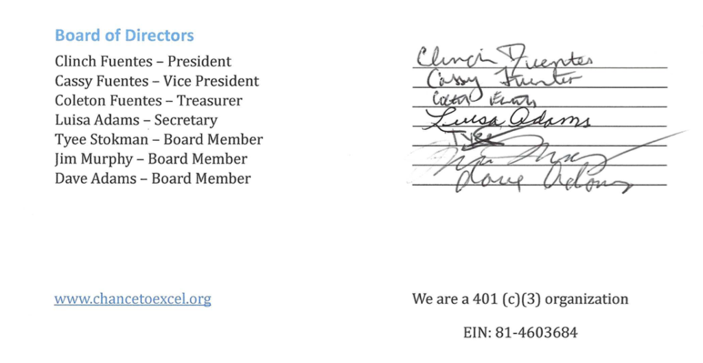 Chance to Excel 2025 End of Year Letter: Looking forward to 2026